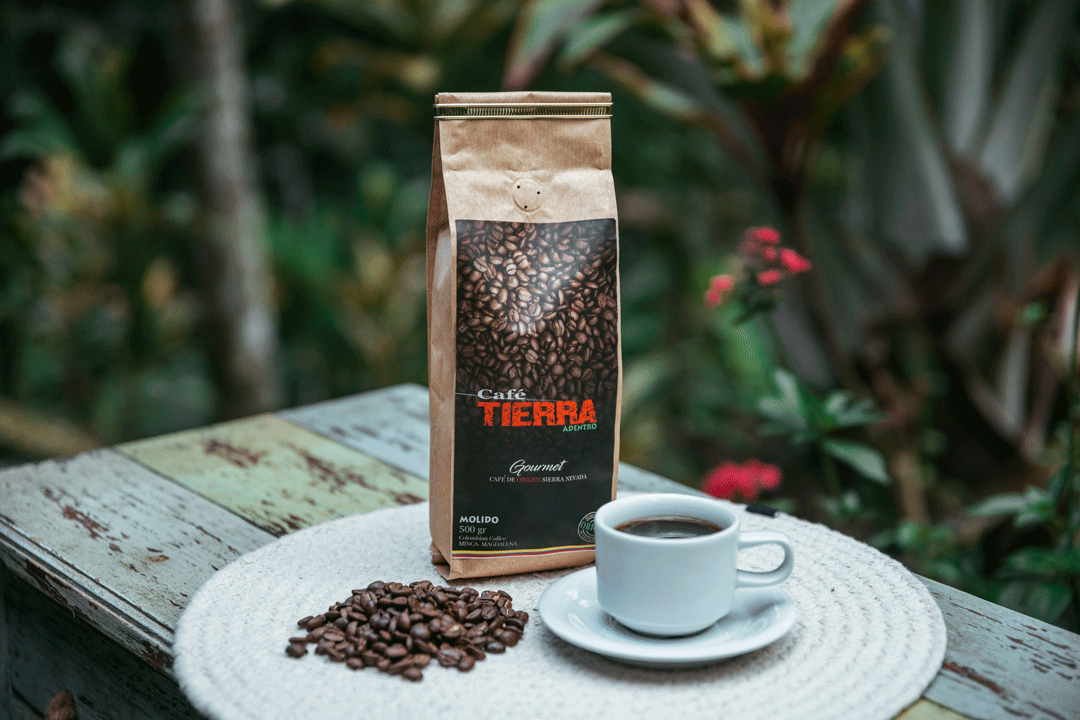 Organic coffee cup